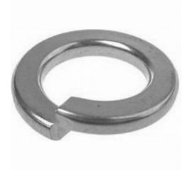 Пружинная шайба ВИРТУОЗ М8, DIN 127, нержавеющая сталь А2, 10 шт. 35770 