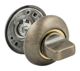 Дверная WC завертка SCHLOSS ШЛОСС 82001 бронза, 50 мм тов-193515 