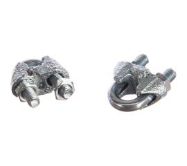Зажим троса ЕВРОПАРТНЕР DIN 741 Zn D6 2 шт. Z1 07731 