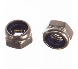 Гайка со стопорным кольцом STARFIX М6, нержавеющая сталь, DIN 985 SMZ1-45459-10 