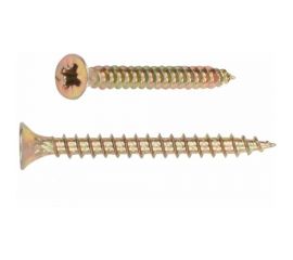 Универсальный шуруп STARFIX 2,5x20 мм, желтый цинк, 100 шт. SMZ1-100400-100 