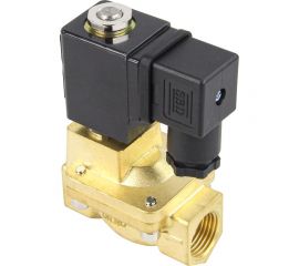 Электромагнитный клапан DN.ru VS2W-400N-PU-NC Ду15 Ру12 латунь пилотный G 1/2 НЗ NBR 220В D130-01270 