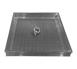 Алюминиевый напольный люк PROMLYUK Горизонт 20х20 730200200 