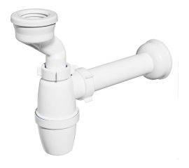 Сифон ORIO 1 1/4x40 для писсуара с манжетами D-40мм/D-46 мм, с прямой трубой 40-40 (длина 200мм) РВ-31009 