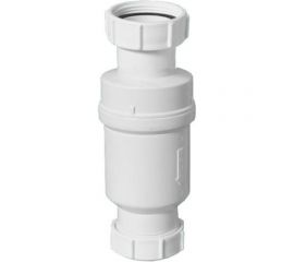 Сифон McAlpine самозакрывающийся сливной ""сухой"" клапан, вход 1 1/2"" В, MRNRV40-PB 