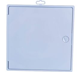 Ревизионная люк-дверца ERA ЛТ3030П накладная, с ручкой-задвижкой АБС 300x300 88-325 