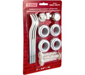 Универсальный комплект TENRAD для монтажа радиаторов 3/4" VALTEC TENRAD.100B3 