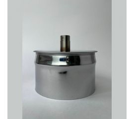 Заглушка с конденсатоотводом Прок внутренняя, диаметр 110 ПР029101 