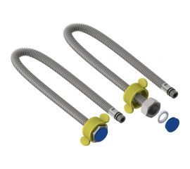 Гибкая сильфонная подводка для смесителя Kopfgescheit 1/2""хM10, 40 см KG-A374 комплект из двух штук KG-A374х2 