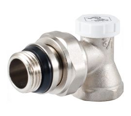 Настроечный клапан радиатора PROFACTOR угловой с уплотнением 1/2 PF RVA 378UR 