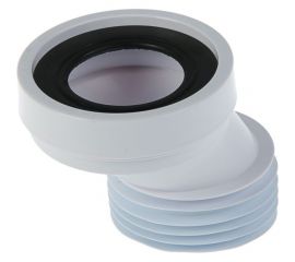 Фановая Труба McAlpine L125 мм, с манжетом и 40 мм смещением, MRWC5 