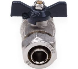 Шаровой кран для МП труб AQUALINK вн 3/4x20 B бабочка 875 