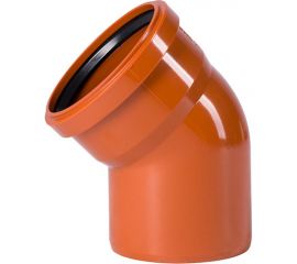 Отвод Ostendorf наружной канализации 200 мм, 45 градусов 223220 