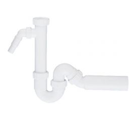 Сифон McAlpine без выпуска d40-40/50 P/S-образный, с носиком MRSK4A 