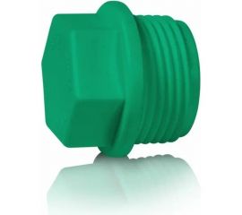 Резьбовая заглушка Blue Ocean (нар) - 1/2" зеленый PPRF/SCAPM(G) - 1/2" 