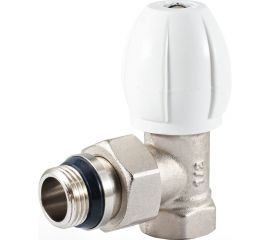 Клапан радиатора PROFACTOR регулирующий конусный затвор, угловой с уплотнением 1/2 PF RVA 374UR 