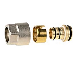 Соединитель евроконусный (3/4""; 20х2 мм) для трубопровода GENERAL FITTINGS 51047-3/4-20 