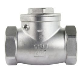 Обратный клапан DN.ru поворотный -SCV-316 Ду50 Ру16 резьбовой D100-00498 