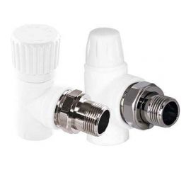 Комплект TEBO C-TB №11 1/2 (клапан запорный угловой 20x1/2, вентиль угловой 20x1/2) 030061151 