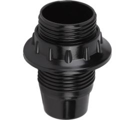 Патрон с кольцом ЭРА Е14, бакелит, черный Б0043686 