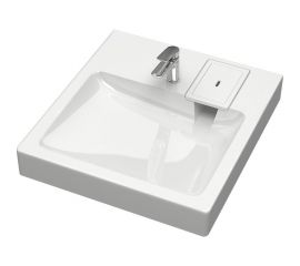 Раковина над стиральной машиной GLANZ Benito с кронштейнами 4673730111214 