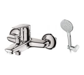 Смеситель для ванны и душа с душевым набором AM.PM Joy хром F85E15000 