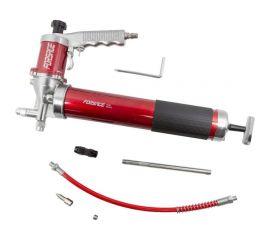 Пневматический шприц для нагнетания густой смазки Forsage 600 мл, в комплекте с жестким наконечниками F-6636 51252 