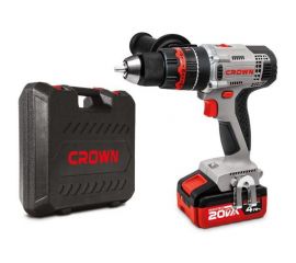 Аккумуляторная ударная дрель-шуруповерт Crown CT21075HMX-4 BMC 