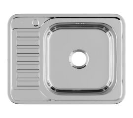 Мойка IDDIS Basic нержавеющая сталь, полированная, чаша справа, 650х500 мм BAS65PRi77 