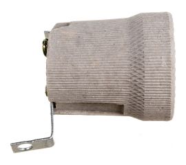 Керамический патрон E27 REV с держателем 24616 9 