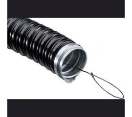 Металлорукав в ПВХ изоляции с протяжкой УРАЛ ПАК РЗ-Ц-П нг 12мм черный (20) МР-1201012-020 