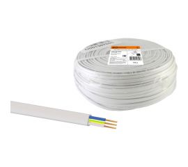 Шнур TDM ШВВП 3х0,75 ГОСТ 100м, белый SQ0120-0026 