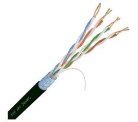 Омедненный кабель Netlink NL-CCA FTP 4PR 24 AWG CAT5е 305м внешний УТ-00000565 