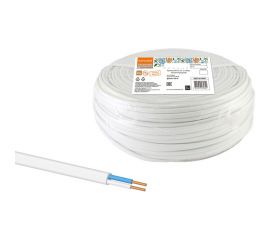 Провод TDM ПУСП 2х1,5 100м, белый Народный SQ0126-0001 