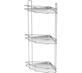 Полка для ванной комнаты FORA тройная "SHELL" FOR-DIM023 