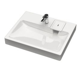 Раковина над стиральной машиной GLANZ Rossi с кронштейнами 4603789676624 