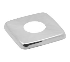 Чашка декоративная (отражатель) MasterProf 3/4"", 60x25x6мм, квадрат, нерж., хром ИС.131505 