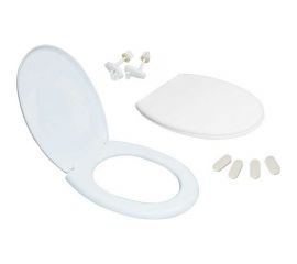 Сиденье для унитаза Хома Норкин СПУ-2А с креплением и амортизаторами 5271481 