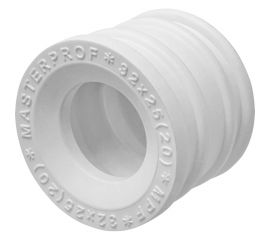 Сантехническая манжета для канализации MPF 32x25, белая, уплотнительная, переходная ИС.131683 