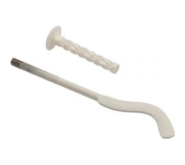 Штыревой кронштейн AQUALINK 7х180, плоский, с дюбелем (Цена за упаковку 2 шт.) арт. 3899 