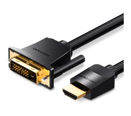 Кабель HDMI Vention 19M/DVI-D Dual link 25M - 3 м. ABFBI 