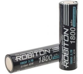 Аккумулятор ROBITON LI18650-1800NP- без защиты 15629 