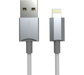 Кабель Vention USB 2.0 AM/Lightning 8M для iPad/iPhone, серебристый VAI-C02-W100 