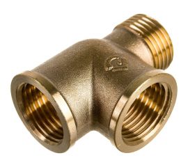 Латунный тройник AV Engineering внутренняя-внутренняя-наружная 1/2 AVE306008 