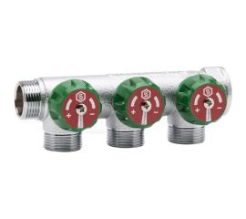 Регулирующий коллектор STOUT 3/4, 3 отвода 1/2 SMB-6850-341203 RG008UJDITG2F9 