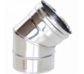 Отвод ТЕПЛОВиСУХОВ 45 ОМ-Р 316-0.5 D150 2S TS.PR3.O45.0150.75274 