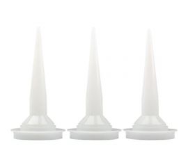 Сопла пластиковые сменные для пистолетов для герметика закрытого типа 3 шт FIT 14250 