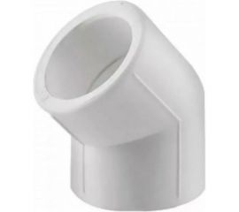 Отвод ПОЛИТЭК 20/45 PPRC белый ПЛЮС 9400002045пл 