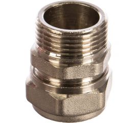 Соединитель (20х2 мм; 3/4""; цанга-штуцер) для трубопровода Зубр 51401-20-3/4 