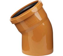 Отвод ООО МультиМирПласт 110x30 SN4 рыжий ОТВ НК 110/30 SN4 